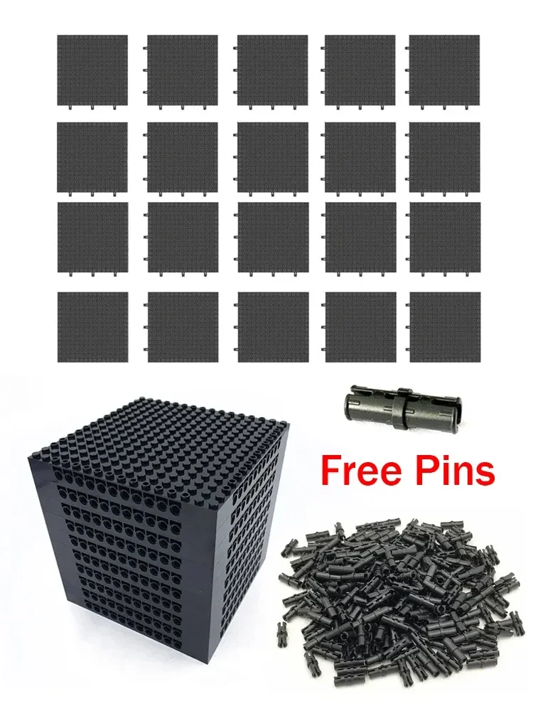 Groothandel 16x16 Pixel Art Bouwsteen Bodemplaat 65803 Baksteen Grondplaat Deel Compatibel 98138 Pixel Kleine Deeltjes Speelgoed Cadeau - afbeelding 2