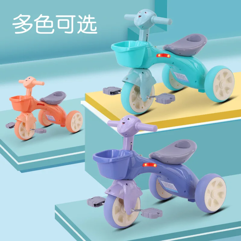 

Children's tricycle 1-3-4 years old balance car gliding twisting twisting rolling and riding with music ride on toys