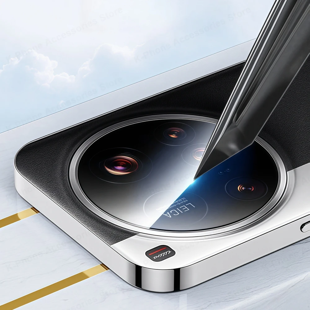 2 Buah untuk Oneplus 12 13 13R 12R ACE5 ACE3 Pro 13T 13S Pelindung Lensa Kaca Antigores Belakang Satu Klik Mudah Melewati Tutup Kamera