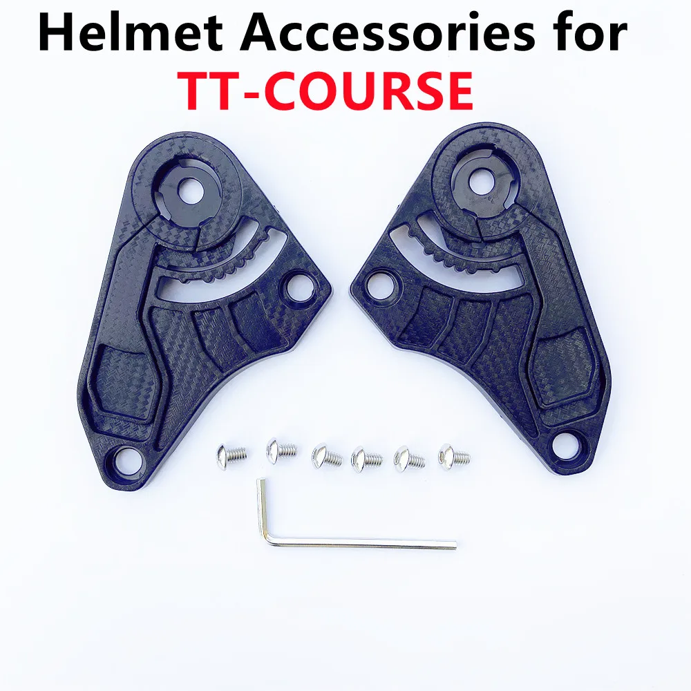 Аксессуары для шлема KYT TT-COURSE Casco Moto Аксессуары Запчасти Основание козырька