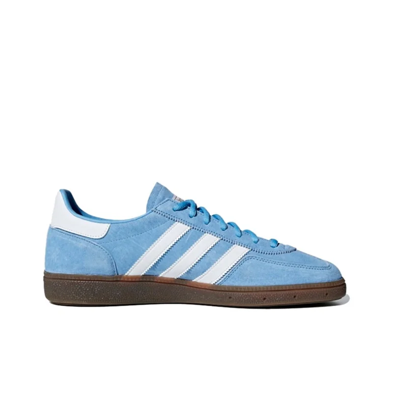 Adidas Originals Handball Spezial Zapatos de skate para hombres y mujeres Zapatos bajos de ocio antideslizantes y resistentes al desgaste Blanco Azul