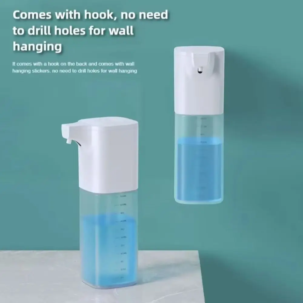 

Infrared Sensor Automatic Soap Dispenser 550ml Capacity Contactless Design Smart Foam Dispenser Foaming Dispenser USB Charging