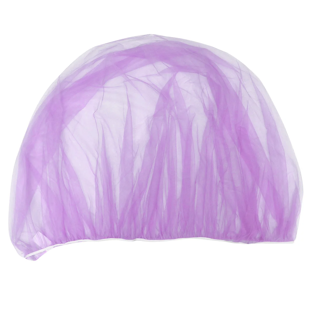 

Purple Polyester Mesh Car Seat Cradle Mosquito Protection Round Top Stroller Accessory