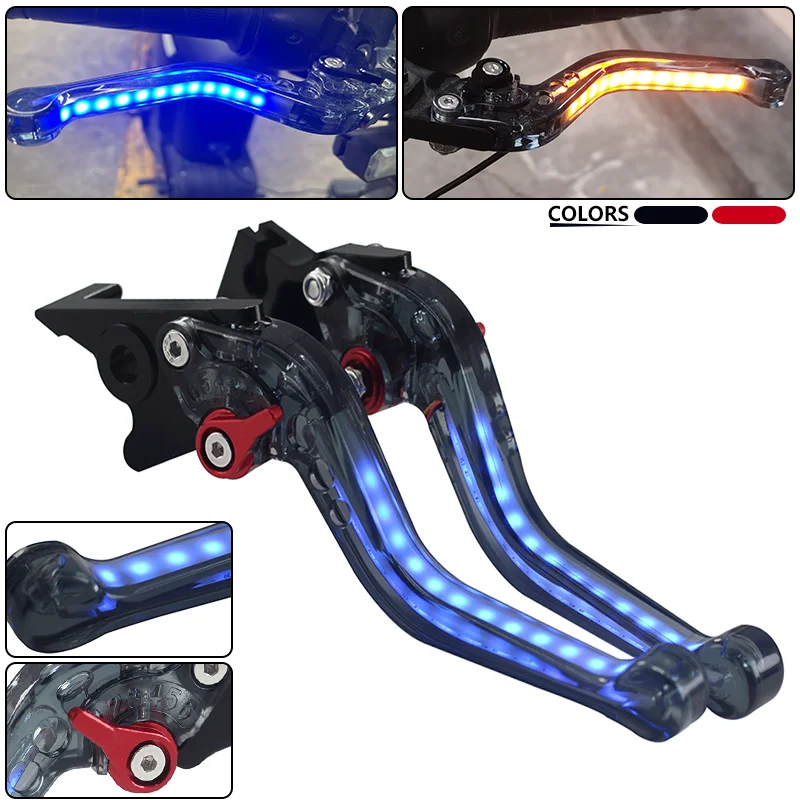 

Motorcycle Always-on Turn Signal Light Brake Clutch Lever Handlebar Grips end For Honda CBR650R CB650F CBR650F CBR 650R 14-23