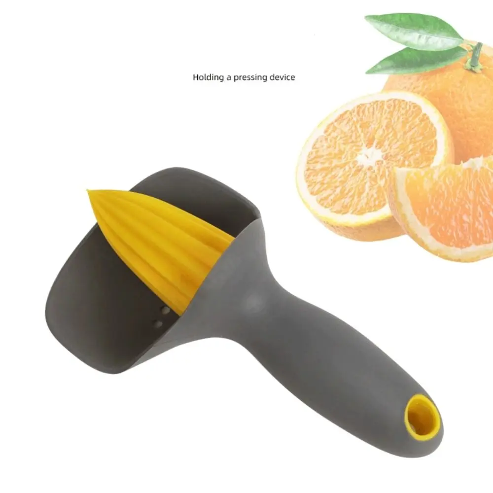 Portable Easy to Clean Orange Lemon Juicer BPA-Free Durable Citrus Juicer High Yield Manual Squeezer Kitchen Supplies