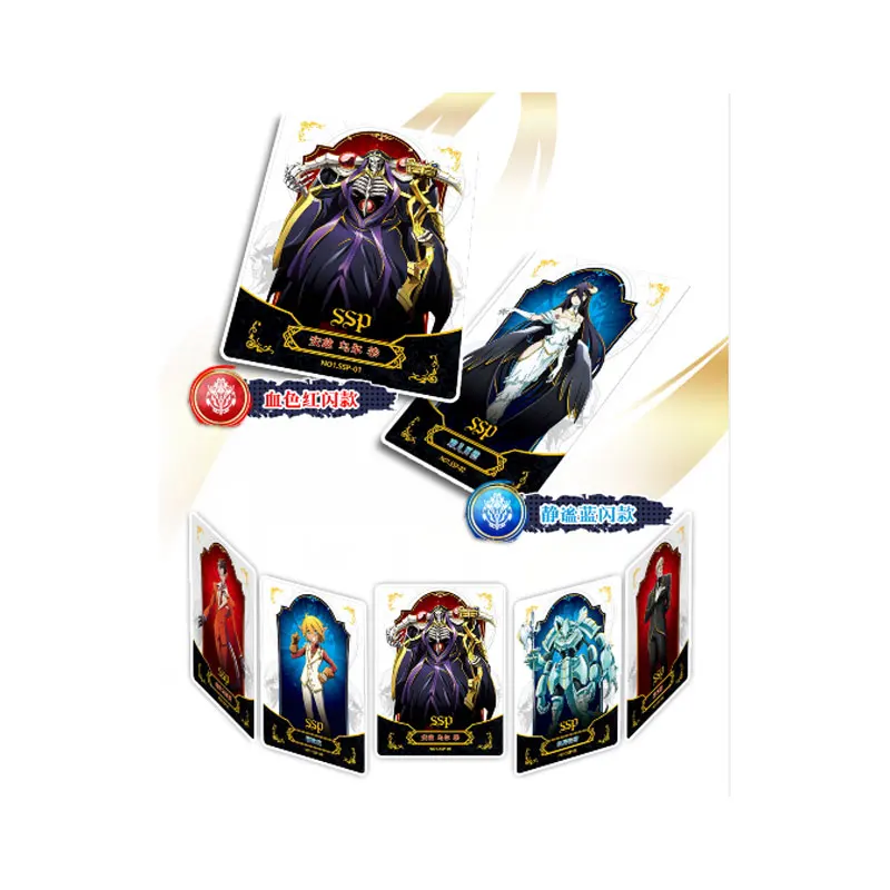 Bargain Price Overlord Collection Card Albedo Japanese Anime Booster Box CCG ACG TCG Doujin Toys Hobby Gift