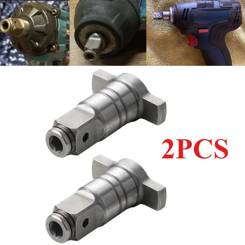 2pcsCElectric Brushless Impact Wrench Shaft Accessories Single/Dual Use Cordless Part Power Incl Square Shaft 1/4'' Brushless