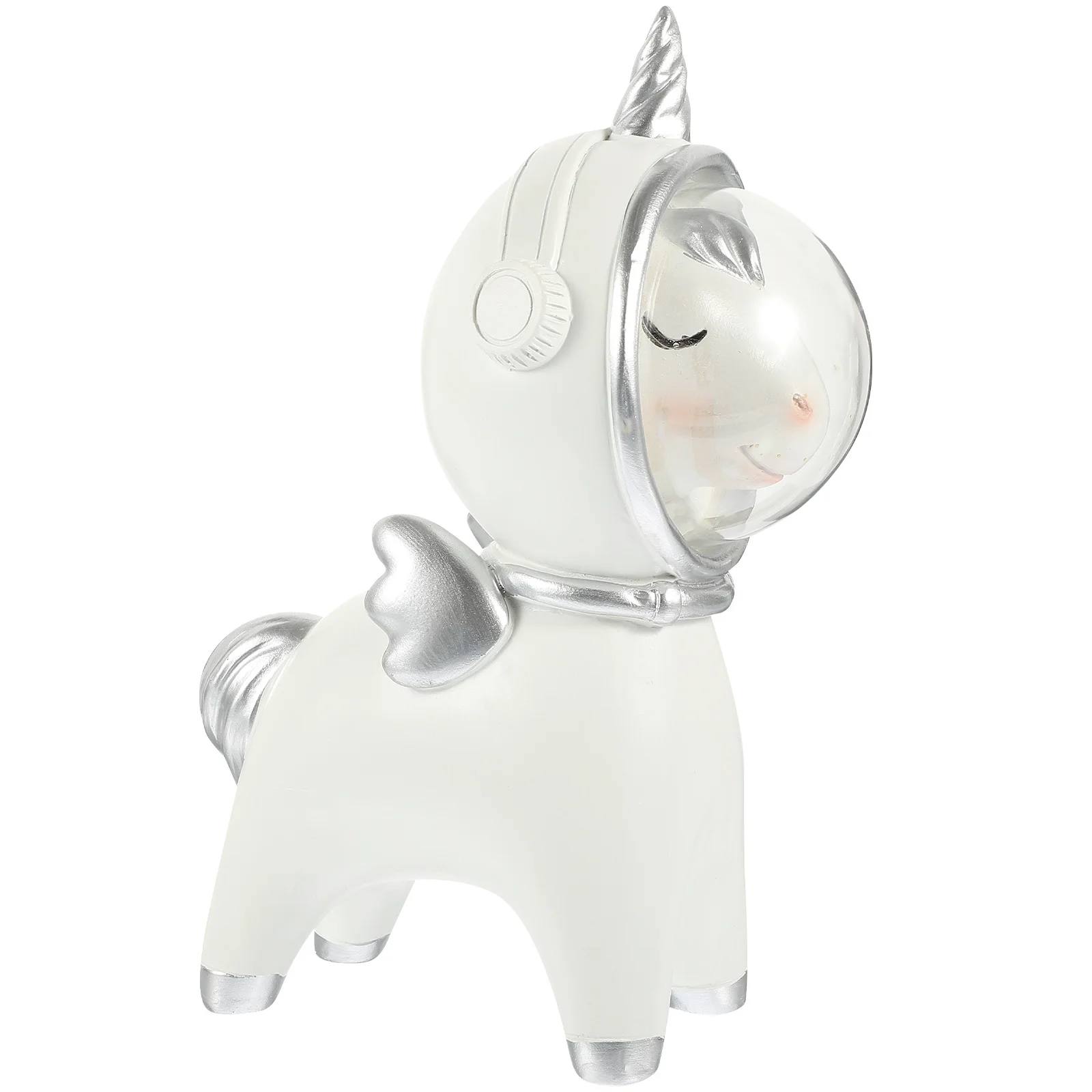 

Astronaut Resin Unicorn Ornament Desktop Tabletop Decoration Unicorn Decor Gift Photography Prop
