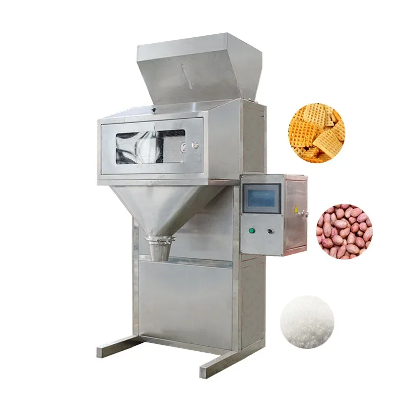 Stainless steel granular packaging machine, sugar and salt miscellaneous grain packaging machine