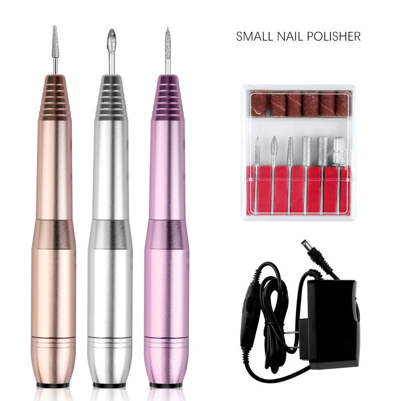 

Pen nail Polish remover Polishing pen 20000RPM mini electric nail polish