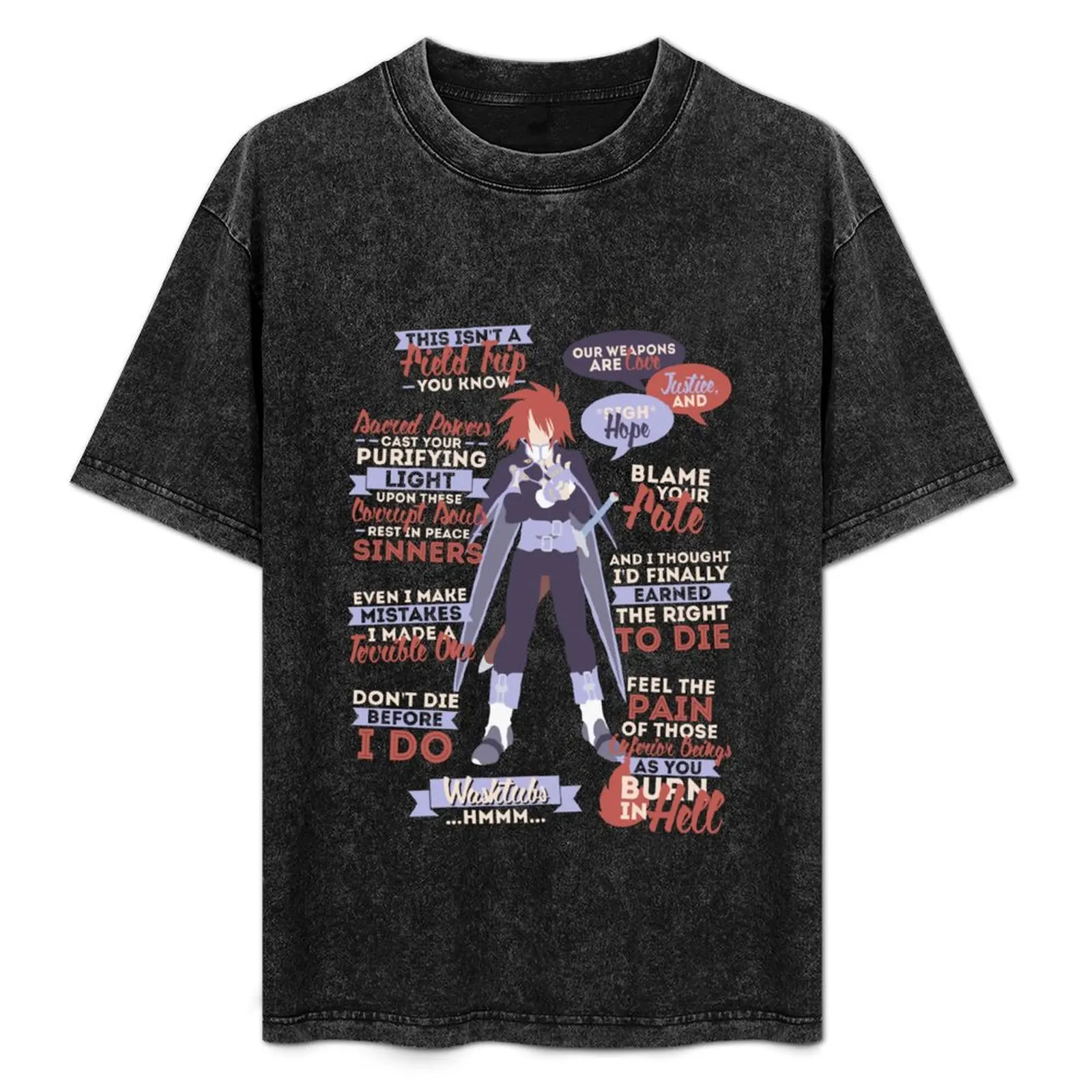 

Kratos Aurion Quotes T-Shirt Casual Daily Graphic Tee