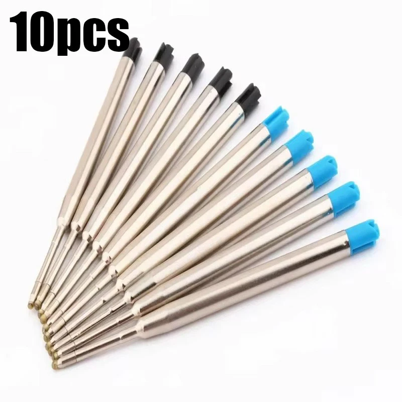 10/20/30/40/50/60pcs Ballpoint Pen Refills For Parker Pens Medium Point Blue Black Ink Rods For Writing Office Stationery view 6