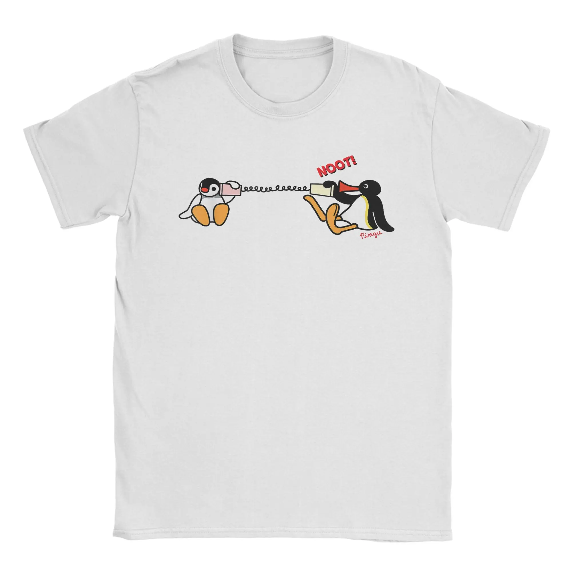 

Pingu Noot! Men T Shirts Humorous Tees Short Sleeve Crew Neck T-Shirts 100% Cotton New Arrival Clothes
