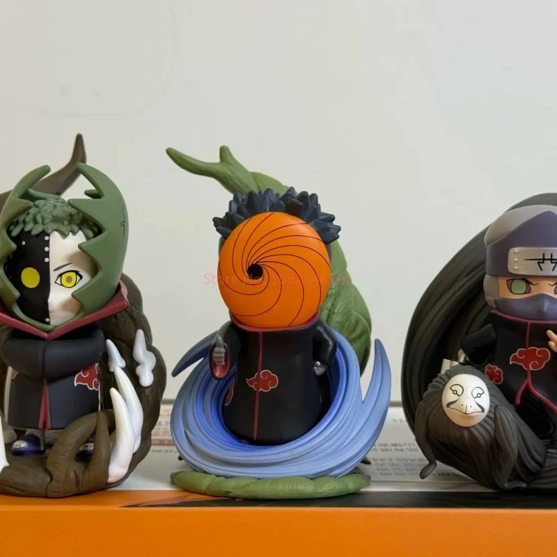 กล่องสุ่มฟิกเกอร์ตัวละครอะคาสึกิ นารูโตะ ชิปปุเด็น ของแท้ น่ารัก อนิเมะ แอคชั่นฟิกเกอร์ ของสะสม กล่องปริศนา ของเล่น ของขวัญ