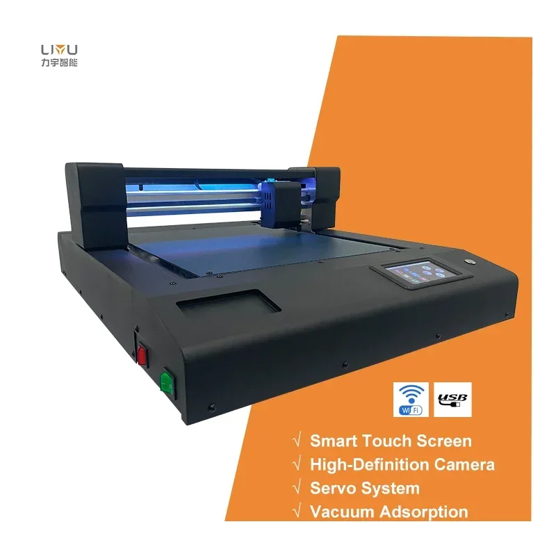 

High-Precision 3040 Automatic Flatbed Cutting Plotter with Smart Touch Screen and Servo System