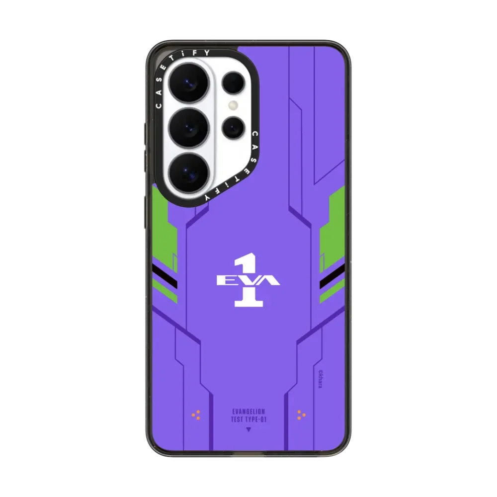 CASETiFY Neon Genesis Evangelion Cartoon Series Magnetic Drop-proof Case for Samsung Galaxy S23 S24 S25 S26+ Ultra Plus view 6
