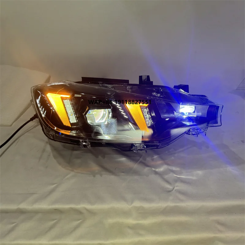 

Car Headlight for 3 Series F30 13-19 Car Headlight Assembly Modified LED Lens Day Running Lights Car Accessories