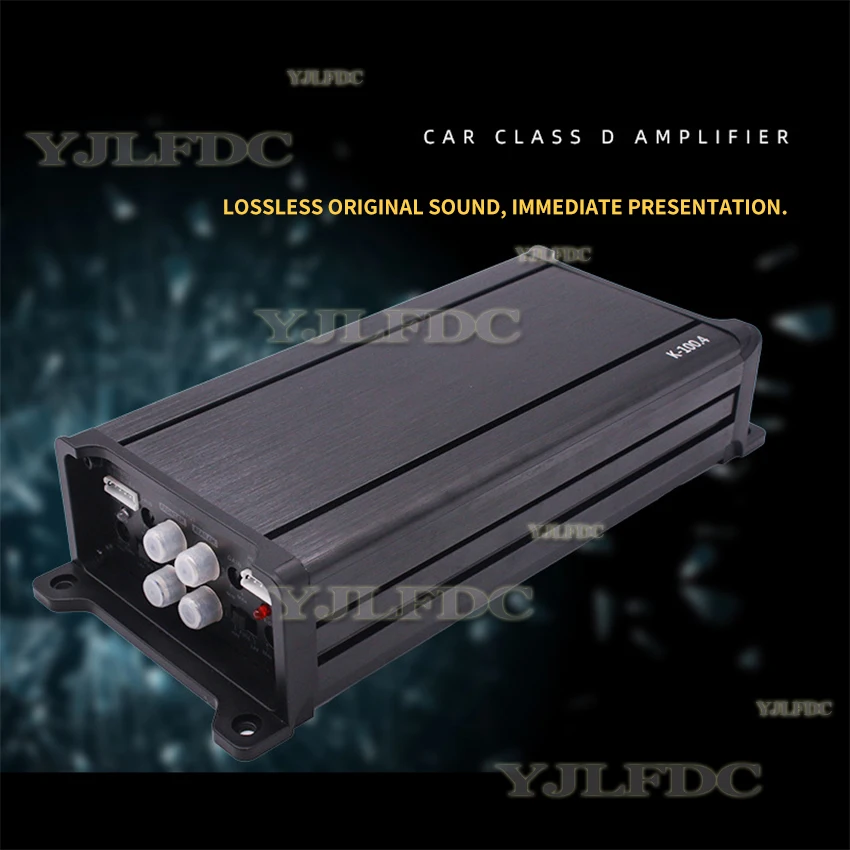 Class D Car Amplifier 4 Channel 4x100w Digital Car Stereo Surround Active Passive Subwoofer Audio Player 12V Car Power Amplifier