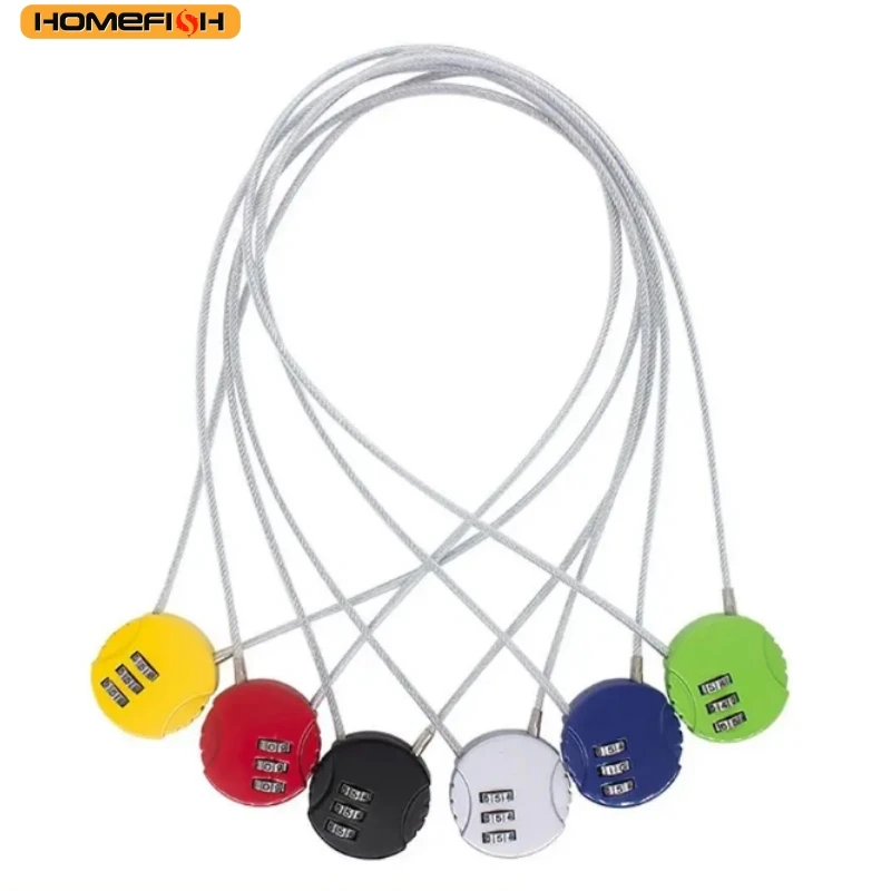 HOMEFISH Safe Digit Combination Cipher Lock, Multi-use Code Lock for Suitcase, Gym Locker, Backpack and Drawer
