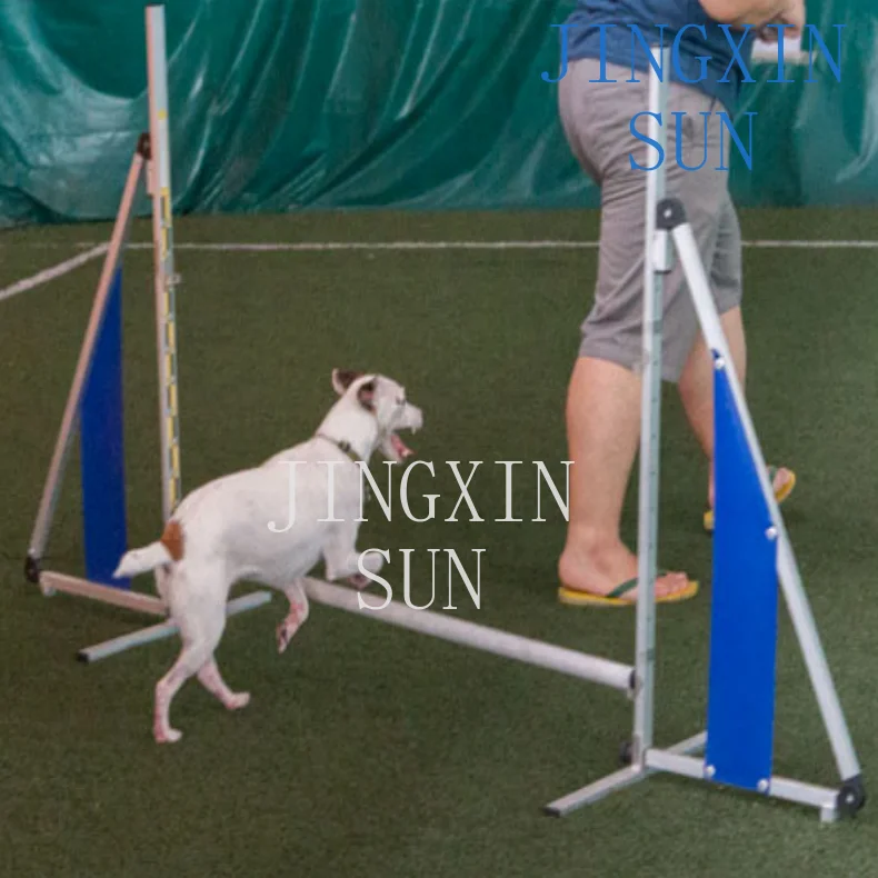 Dog Agility Folding Jump Aluminum Hurdle Pet Training Equipment Agility Hurdles For Dogs--There is only one hurdle