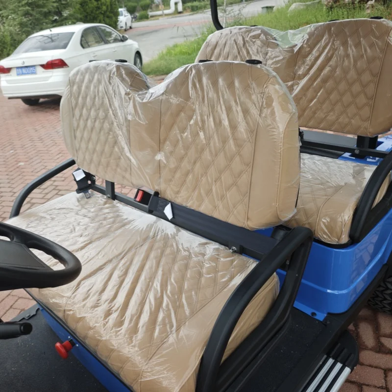 New 4 Seater 60/72V Lithium Club Car Electric Golf Cart For In Various Occasions Such As International Brand Star-Rated Hotels