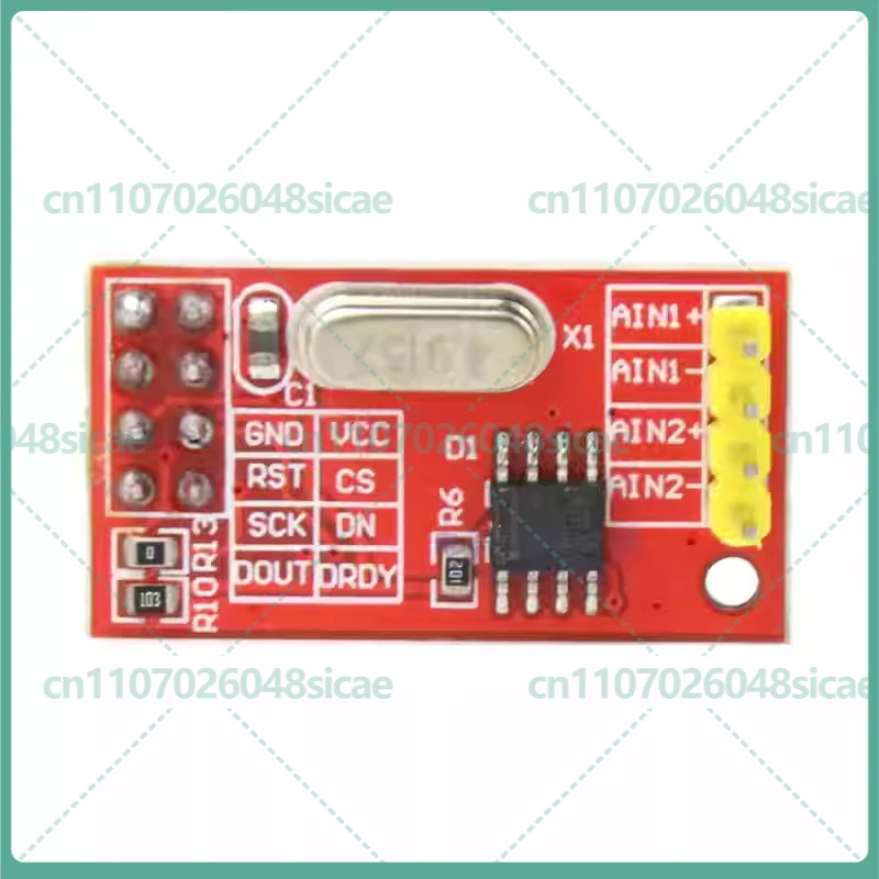 5-25pcs TM7705 Dual Channel 16-Bit ADC Data Acquisition Module Programmable Input Gain SPI Interface