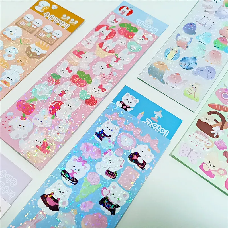 Goo Plate Hand Account Sticker Pvc Cute Home Pet Collection Series Small Sticker Korean Goo Ka Diy Material
