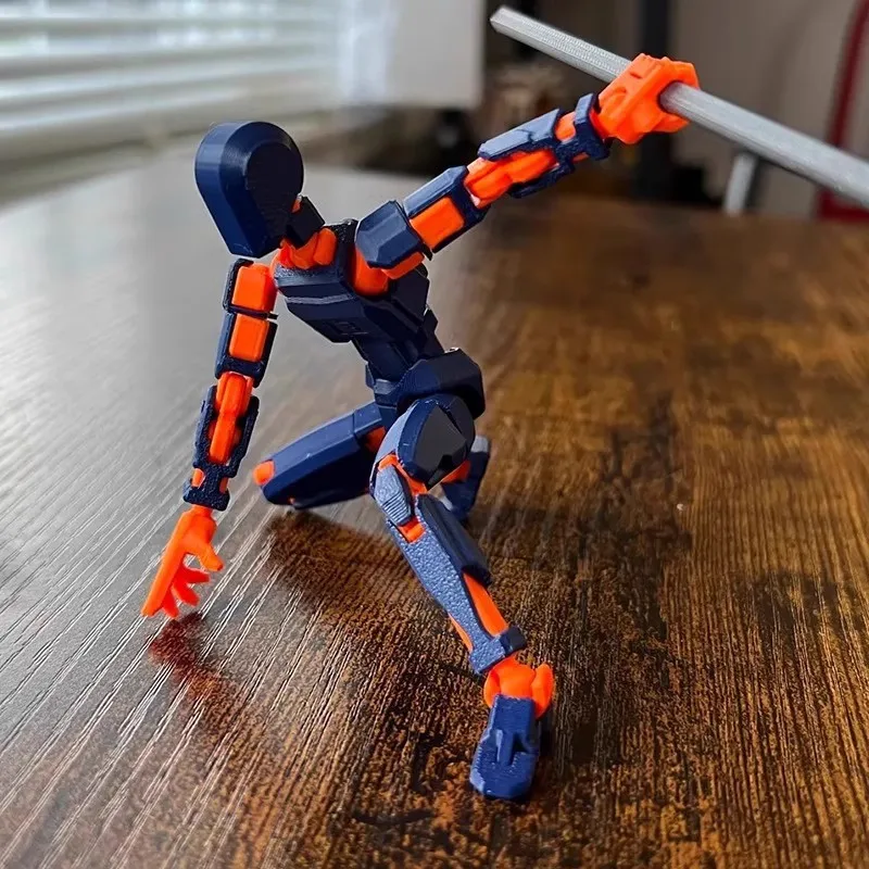 Titan 13 Action Figure 3D Printed Multi-Jointed Movable Lucky 13 Action Figure Nova 13 Action Figure Dummy