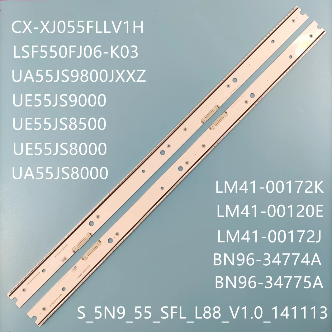 Podświetlenie LED dla Sam sung UE55JS9005Q UE55J9090 UE55JS8000 UE55JS8500 UE55JS9000 UN55JS9000 UN55JS8500 BN96-34774A UE55JS9000L