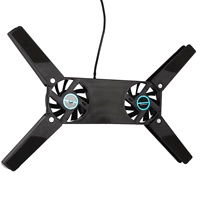 A68Z Laptop Cooling Pad,Dual Fan For Laptop Cooling,USB Folding Laptop Cooler Pad,Notebook Fan For Students & Business Man