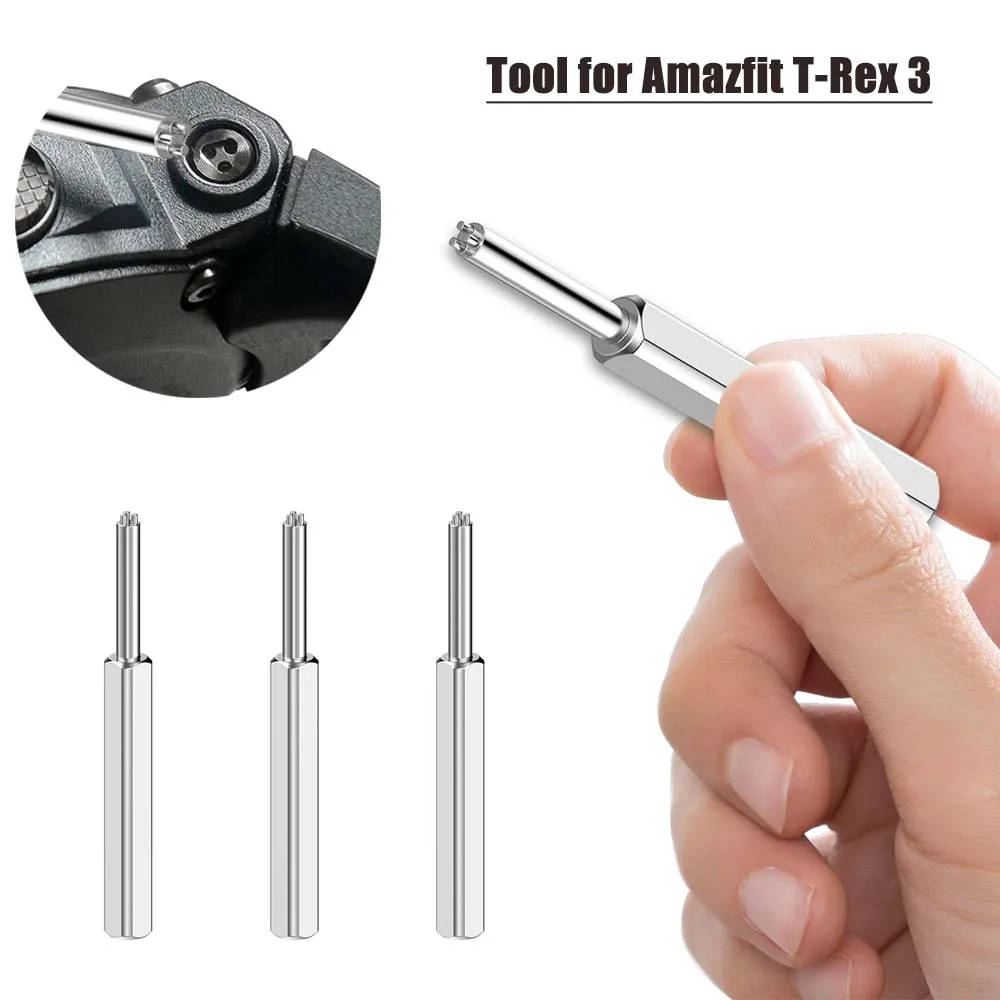 For T Rex 3 for Smart Watch Strap Adapter Metal Stainless Steel for Smart Watch Strap Connector Screwdriver Accessories