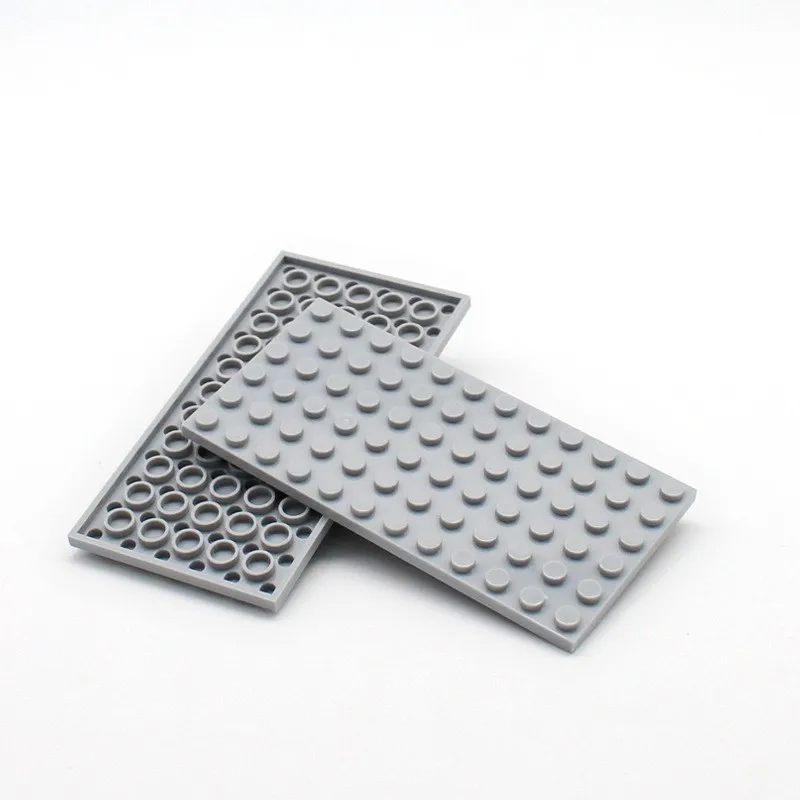 5 kleine Kornblock-Grundplatten – 6 x 12 Lochblöcke – Kinder-Puzzle-Set, kreatives DIY-Konstruktionsspielzeug-Zubehör, Block-Wandspielzeug – Detail 5