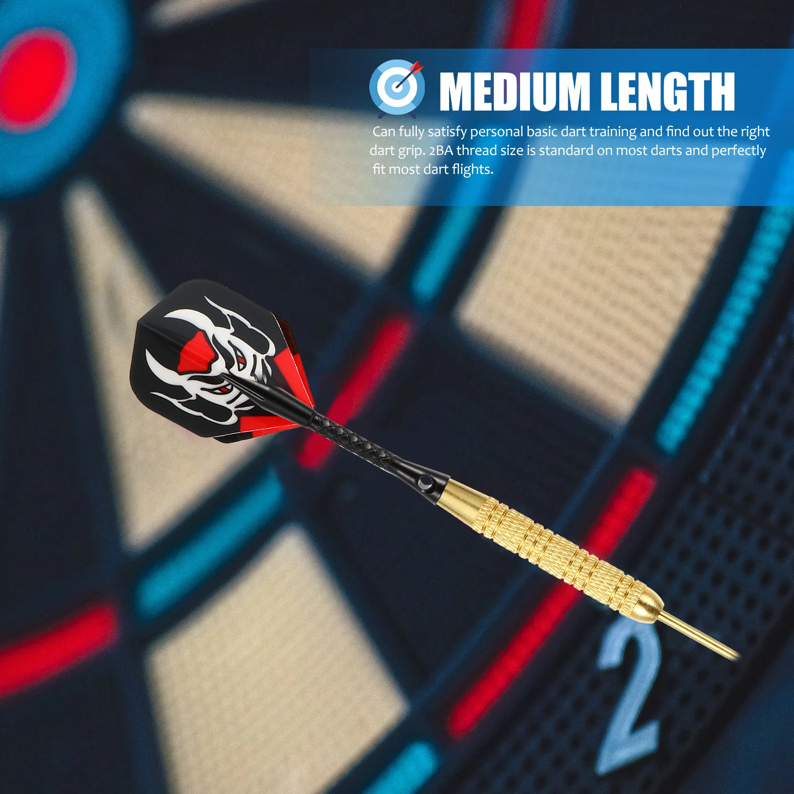 12 Uds. Ejes de aleación para moscas, tamaño de rosca estándar que se adaptan a la mayoría de los vuelos, duraderos para accesorios de dardos, accesorios para juegos de dardos