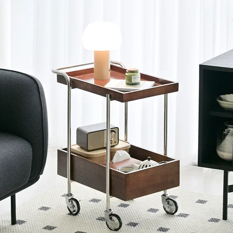 Оles de cuisine جزيرة المطبخ وعربات البقالة في الهواء الطلق الحلوى المتداول غرفة المعيشة تخدم Wagen Mit Rollen أثاث المنزل #5