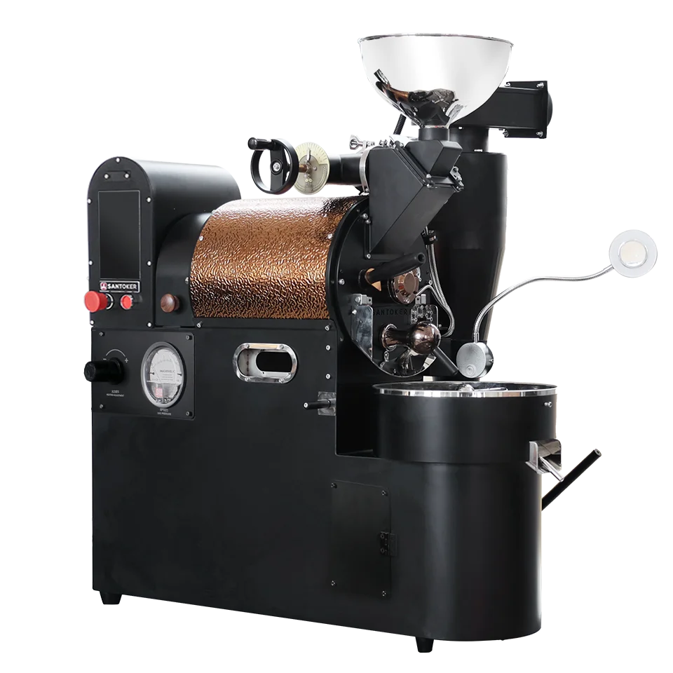 Wintop WS-1 ترقية مجانية تعمل باللمس محمصة قهوة كهربائية الغاز 1 كجم 2 كجم Tostadora De Cafe