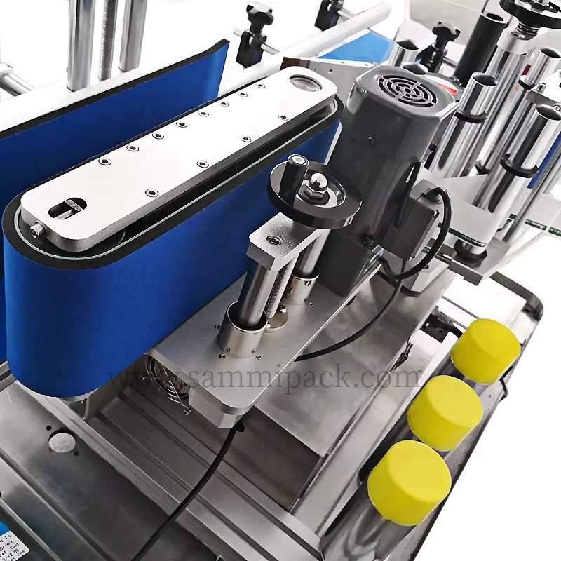 Desktop Automatische Honingpot Label Applicator Ronde Fles Etikettering Sticker Machine, Fles Label Ronde Flacon Label Machine