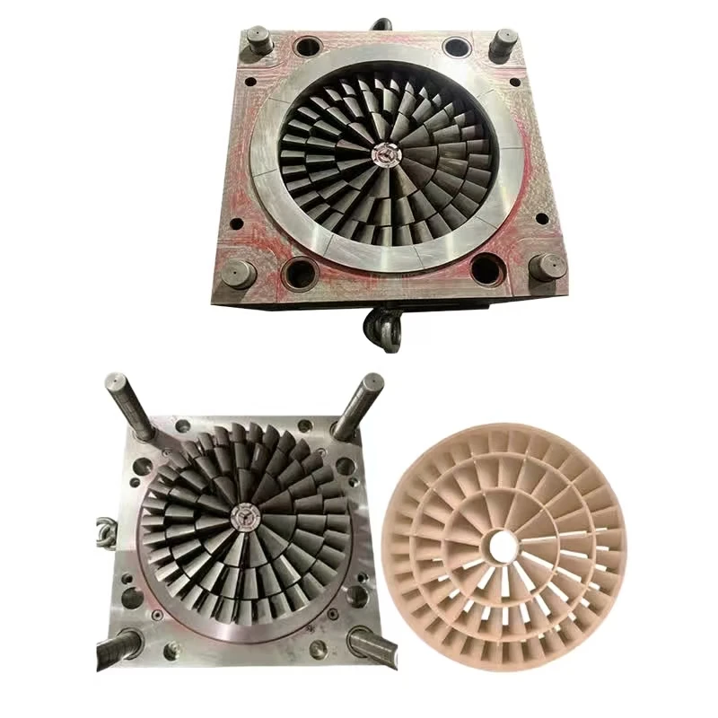 Precision turbine plastic part mold steel injection molding die Plastic Injection Molding Processing Service