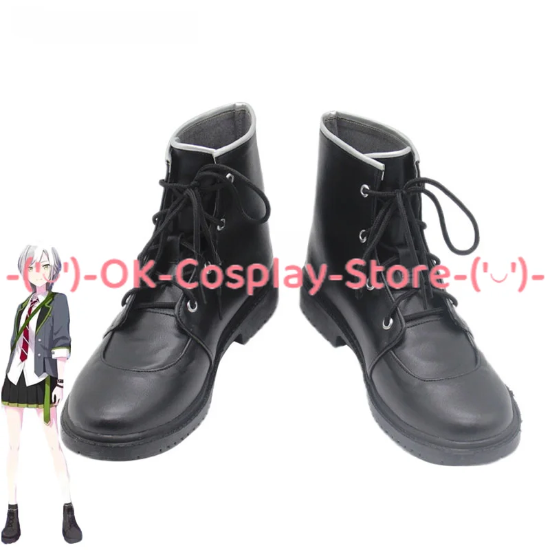 

Hinomori Shiho Cosplay Shoes Halloween Carnival Boots PU Shoes Project Sekai Cosplay Props Custom Made