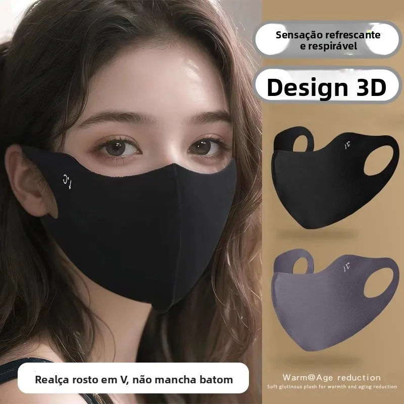 sun-protection-ice-silk-mask-seamless-3d-stereo-small-female-new-2025-high-aesthetic-value-summer-face-covering