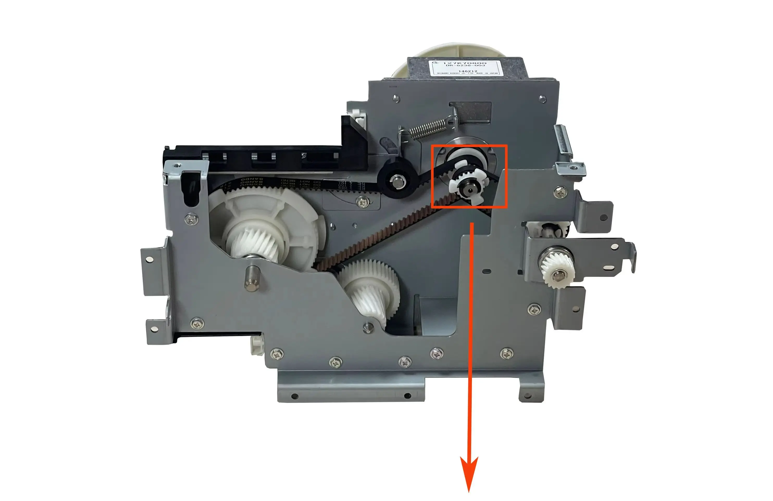 Fuser Drive Motor Assembly  for Xerox Versant V80 V180 V2100 V3100 007K19450