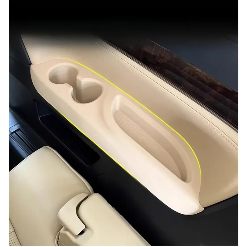 Deluxe Edition Silicone Water Cup Pad For Toyota Alphard Vellfire 30 Series 2015-2023 Seat Table Board Pad Protective Pad Tools