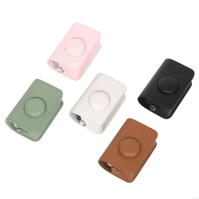 

R1WD PU Leather Case for EKTAR H35 F9 501F Retro Camera Bag Protective Cover