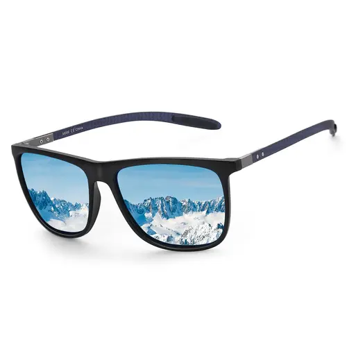 ZENOTTIC gafas de sol polarizadas cuadradas para hombres gafas de sol ultraligeras de fibra de carbono para conducir, pescar, deportes de Golf protección UV400
