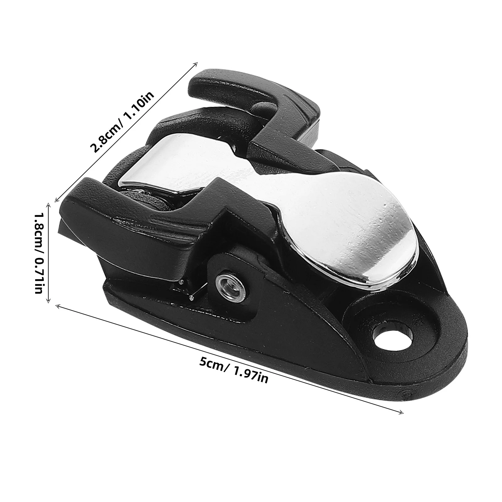 2 قطعة مشبك تزلج عالمي للتزلج على الجليد المضمنة سهل الاستبدال تثبيت آمن إصلاح أجزاء التبعي