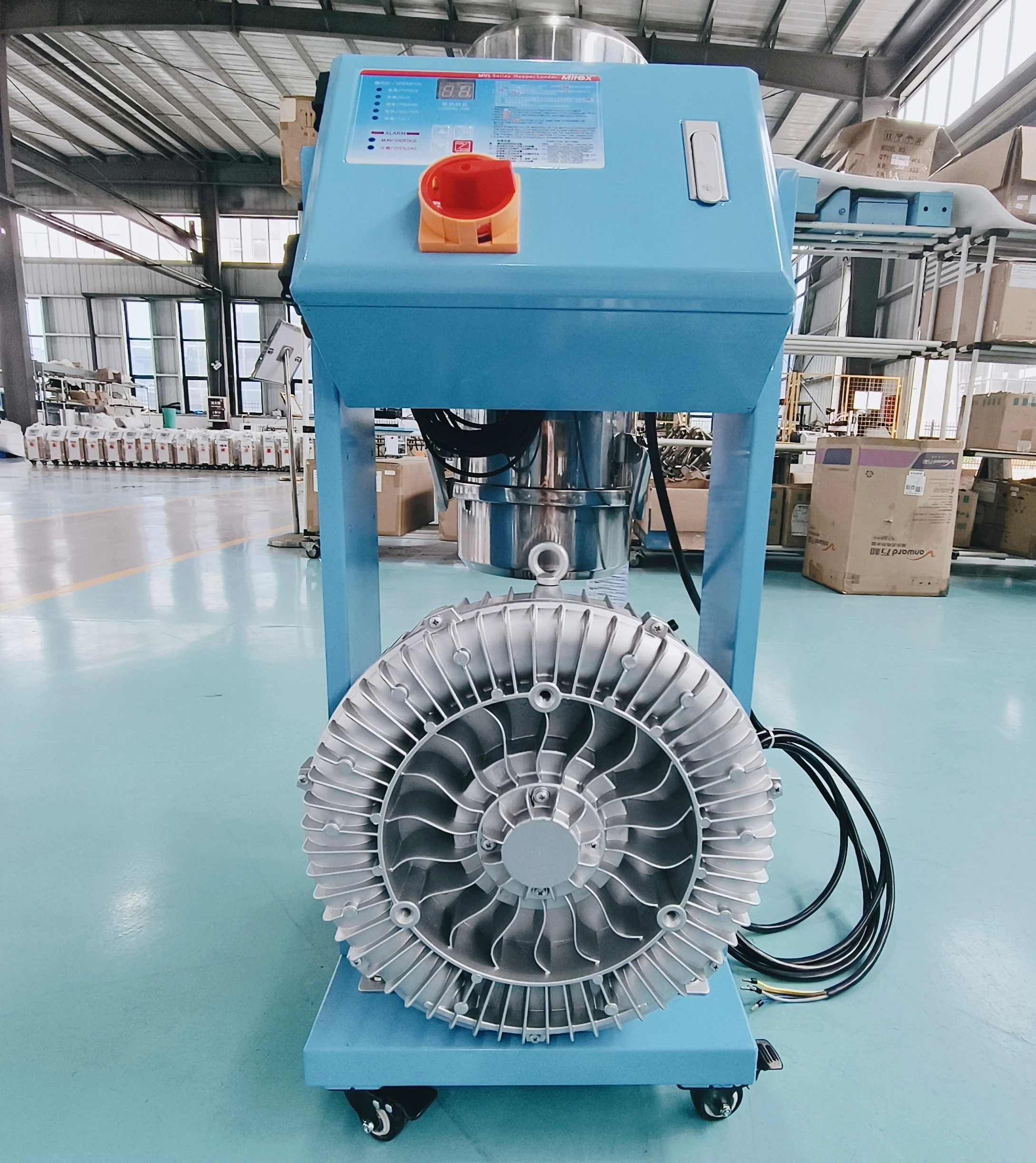 Euro Vacuum Loader Automatic Dust Removal 300/400/600/1200kg/h Plastic Vacuum Hopper Loader.