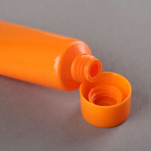 Imagen 2 del producto Tubo blando cosmético de 5 uds., envases de loción de plástico de 5ml/10ml, tubo vacío para apretar para maquillaje, botellas recargables, embalaje de crema de emulsión