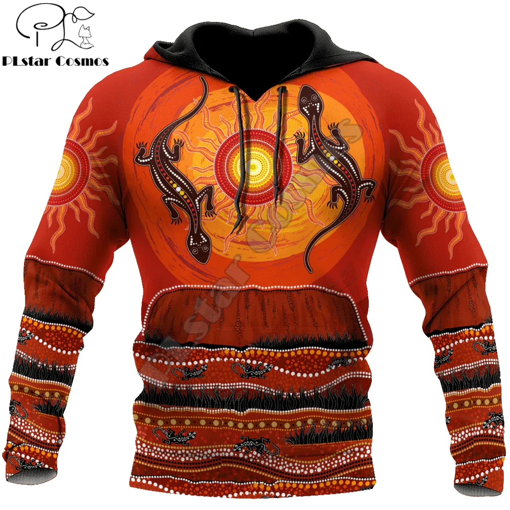 

Aboriginal Uluru Rock Lizard Couple 3D Printed Men's Hoodie & Sweatshirt Unisex Casual Zip Pullover sudadera hombre ADW100