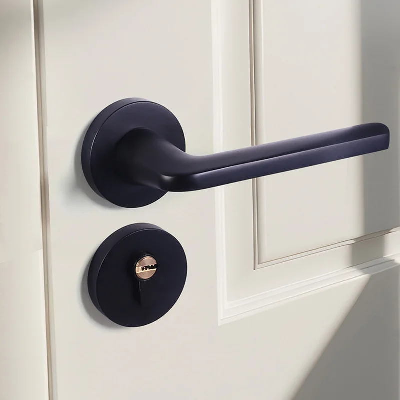 Zinc Alloy Split Lock for Home, Indoor, Bedroom, Door Lock, Handle Lock, Silent Solid Wood Door, Universal Door Lock