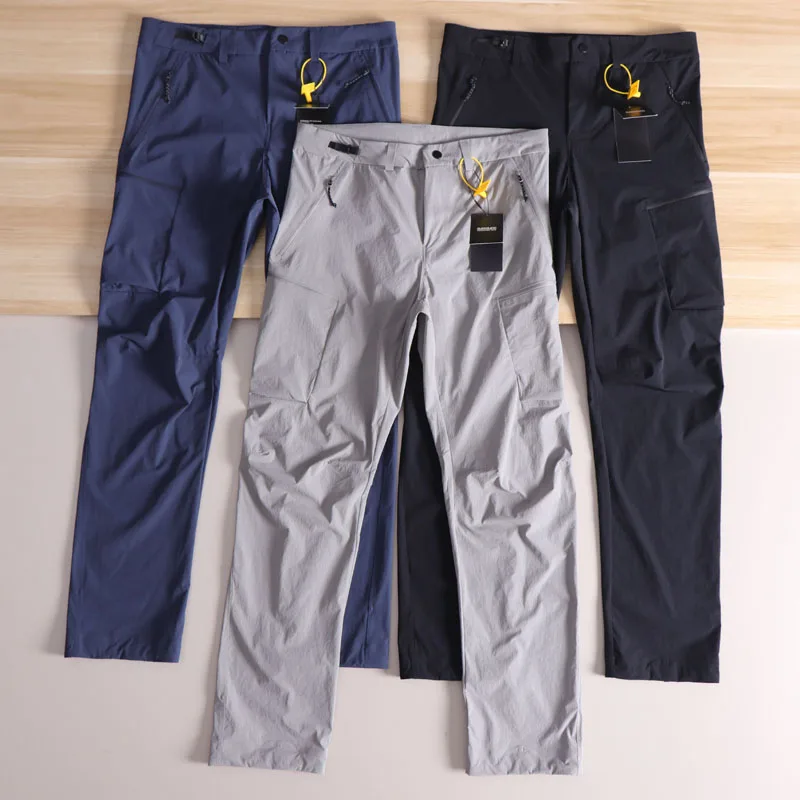 

Men's Outdoor Functional Hiking Pants Qui Dry Breathable Water Resistant Wearable Long Trousers Casual Sle Spring Summer