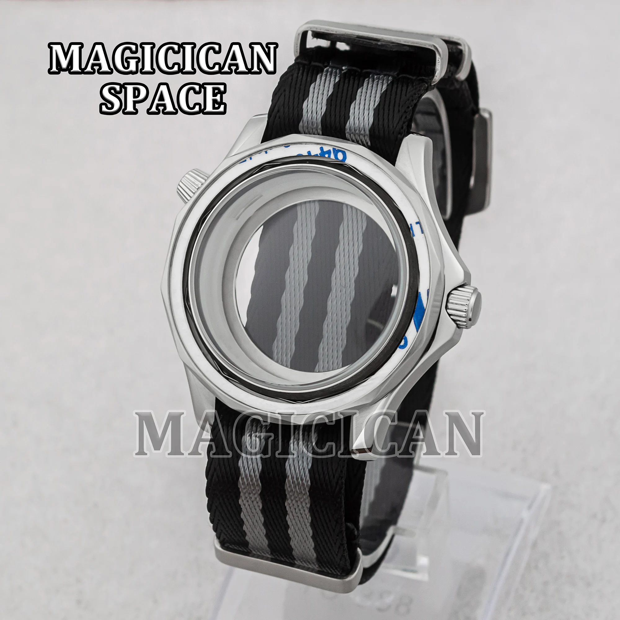 

NH35 Case Nylon Strap for Seamaster 300 Watches Watch Accessories Watch Band 41mm Watch Case fit NH35/NH36 Automatic Movement